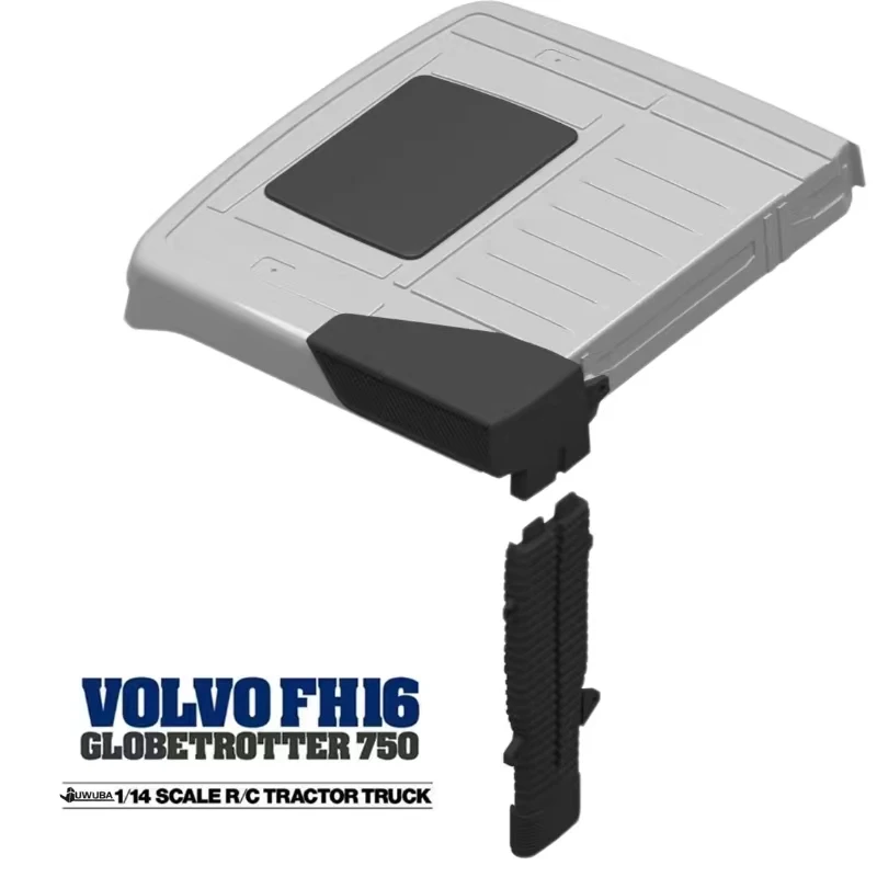 Автомобильная крыша для Tamiya 1/14 RC грузовик прицеп самосвал Scania 770S R620 Actros 3363 Volvo MAN