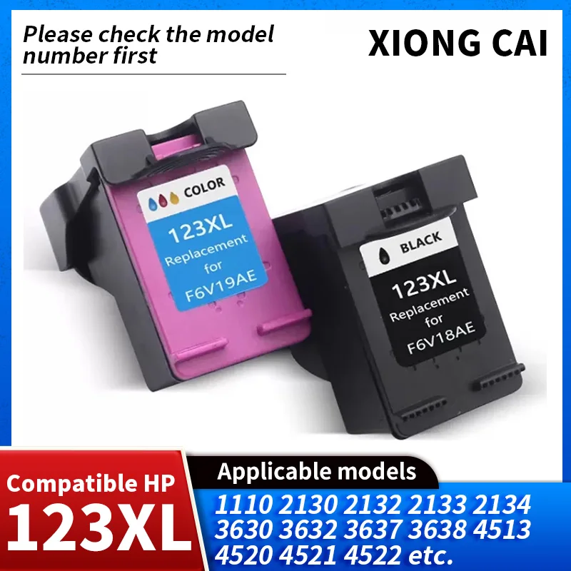 Восстановленный картридж с чернилами 123XL для принтеров HP 123 XL For HP123 ENVY 4513 4520 4521