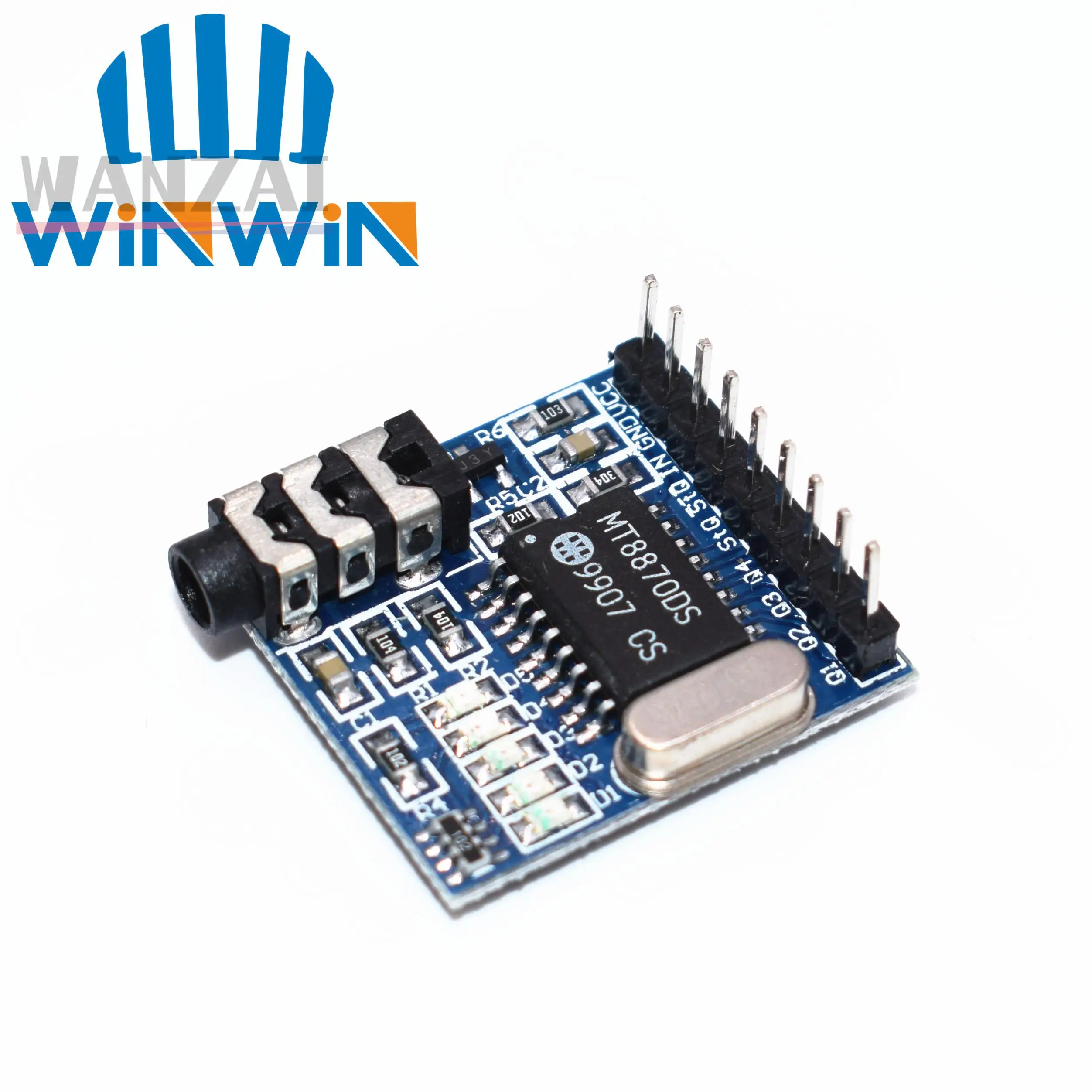 Оптовая продажа 1 шт модуль телефона MT8870 DTMF | Электронные компоненты и