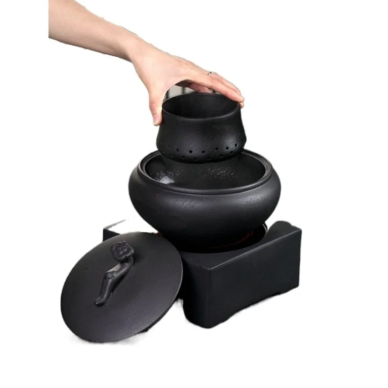 

Cooking Appliance Stove Caydanlik Tetera Panela Eletrica Kettle Small Heater on Desk Cooker Pot with Warmer Set Electric Teapot