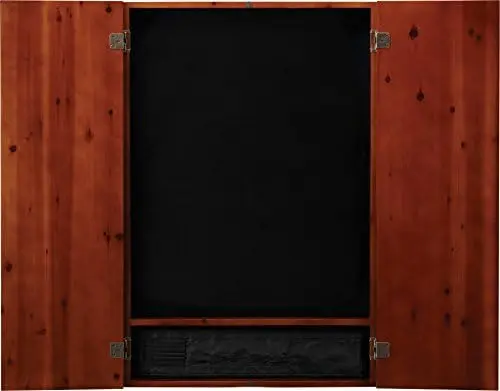 

Metropolitan Solid Wood Cabinet & Electronic Dartboard Ready-to-Play Bundle with Two Sets of Soft-Tip Darts and Integrated S