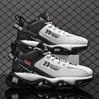 spring street style men tenis sport basketball shoes cushioning comfortable height increasing adult man chunky sneakers