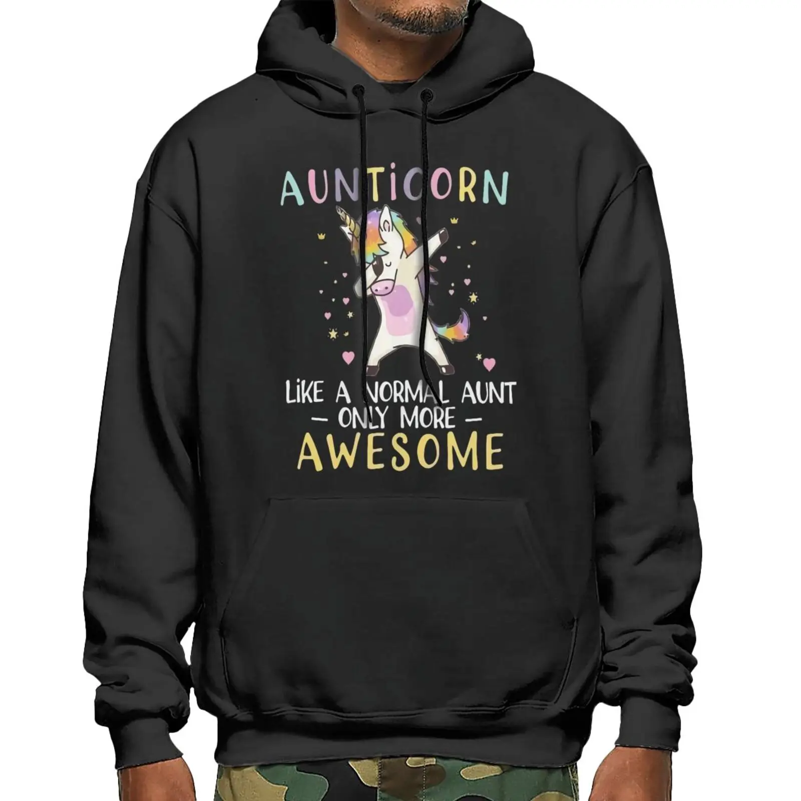 

Aunticorn Aunt Unicorn Free Shipping Hoodie Paired Hoodies Hoodies Man Clothing Men's Top Shirt Graphic Hoodie Men's Top Shirt