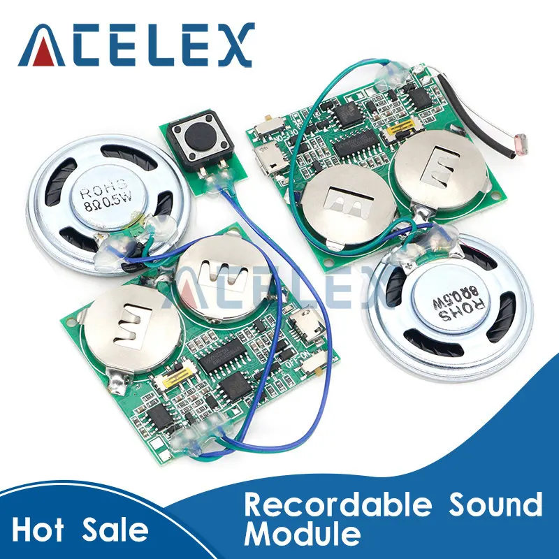 

Записываемый звуковой модуль с кнопкой/светильник чением света, 8 м, микро-USB