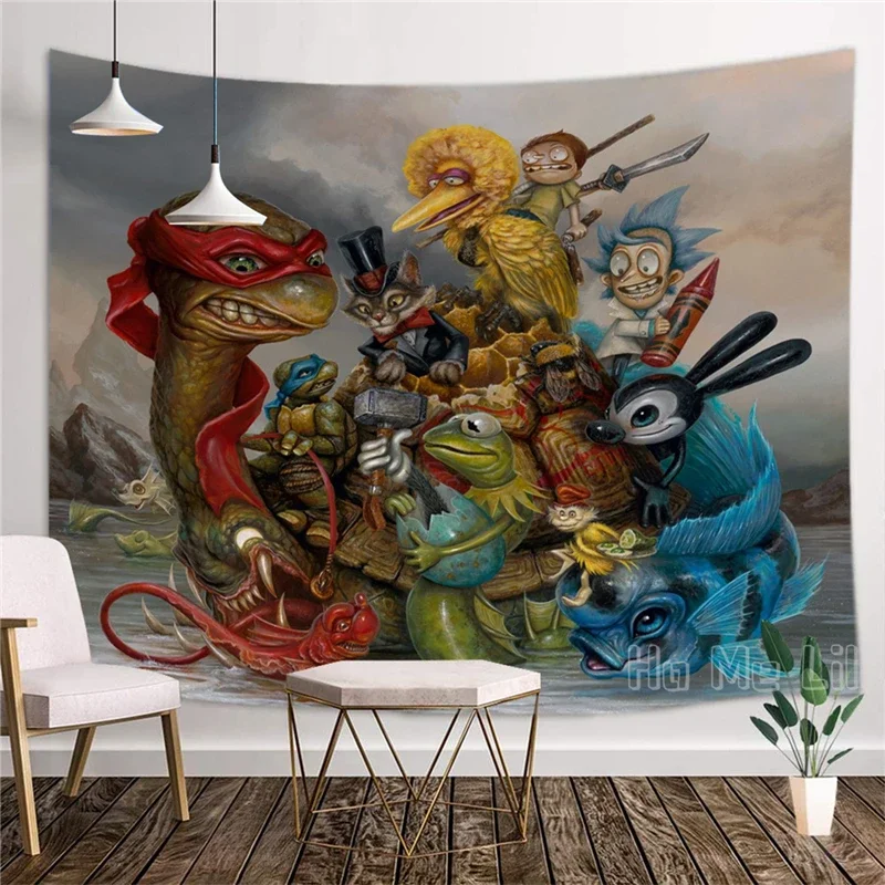 Грег Симкинс Художественный психоделический ролевой гобелен Уникальные