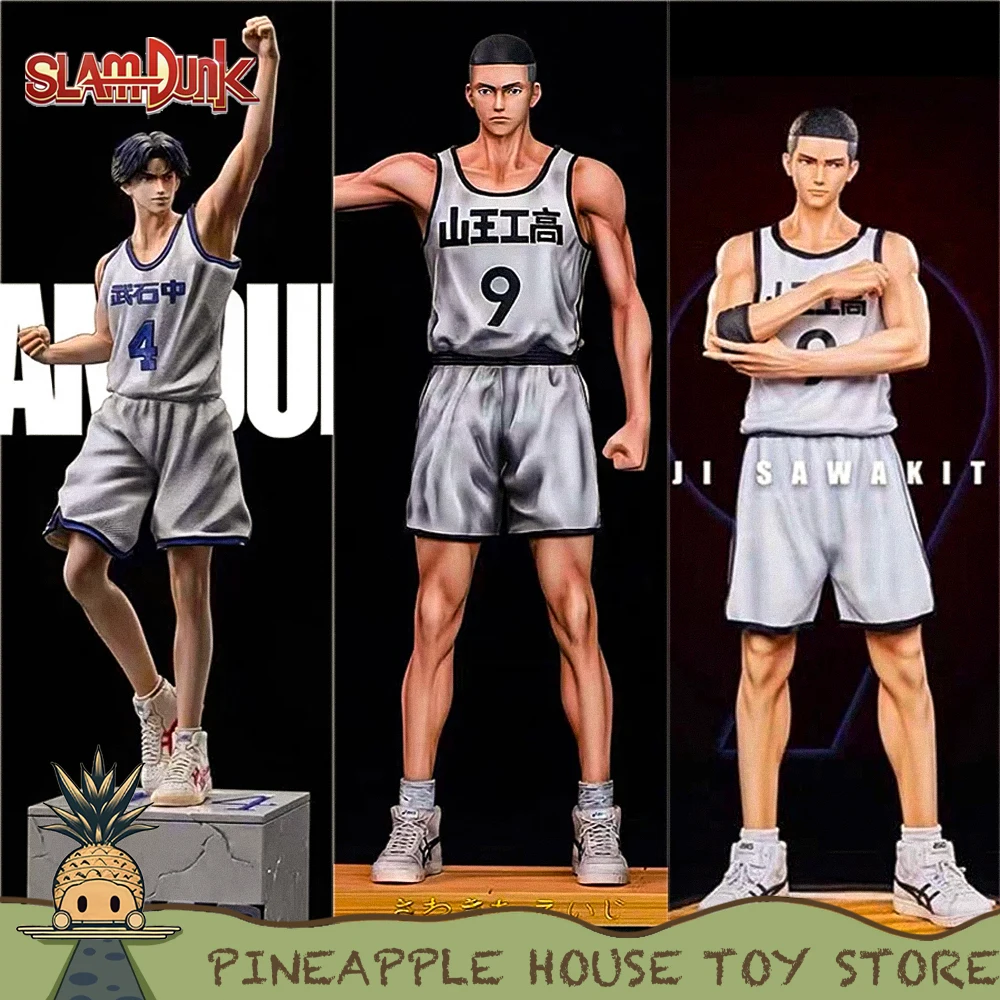 

Экшн-фигурки Slam Dunk GK Sawakita Eiji Mitsui Hisashi, аниме-фигурки, статуэтки, куклы из ПВХ, Коллекционные детские игрушки, подарки