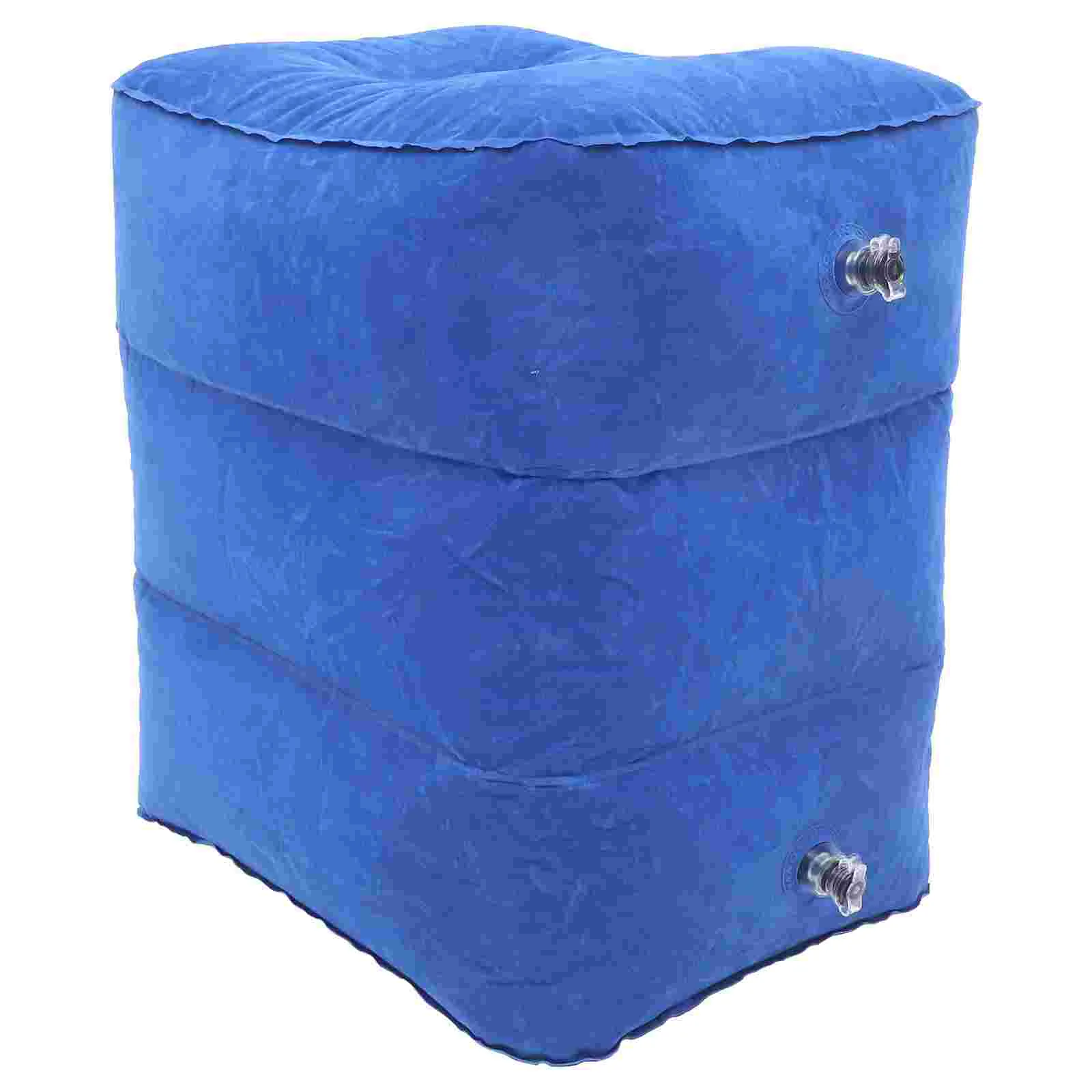 

Travel Supply Auto Floor Mats Comfortable Foot Rest Floor Mats Kids Flocking Inflatable Floor Mat Desk Comfortable Leg Pillows