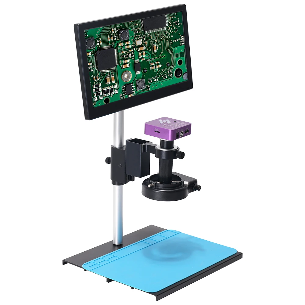 11 6-дюймовый ЖК-дисплей 51MP 150X C с креплением объектива электронный микроскоп