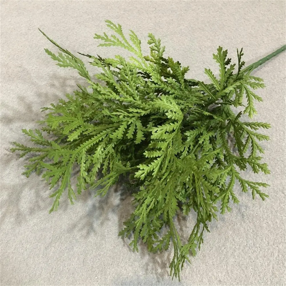 

Simulation Simulation Green Plants Realistic Fadeless Delicately Cut Fake Grass Imitation Plants Fake Plant