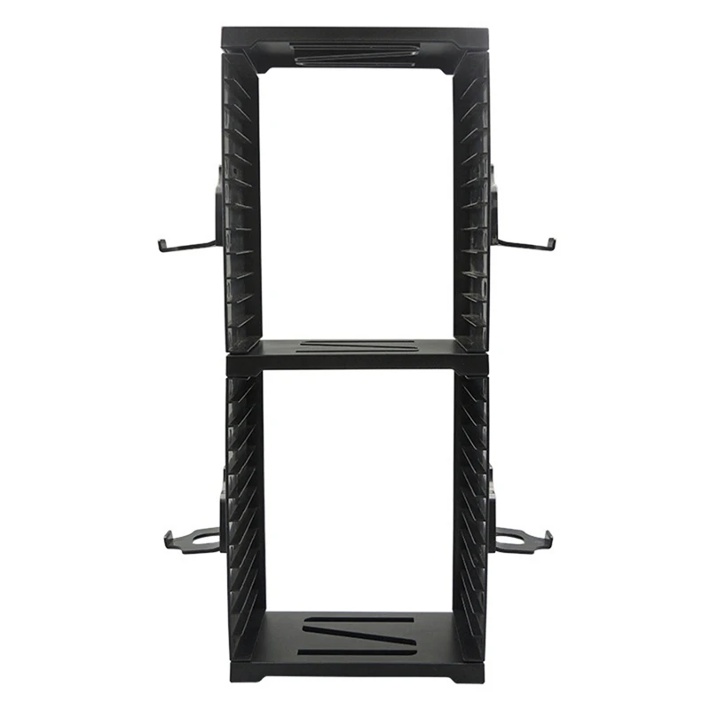 Game Disc Storage Tower For PS5/X-BOX SX/ One/Switch With 4 Controllers Rack
