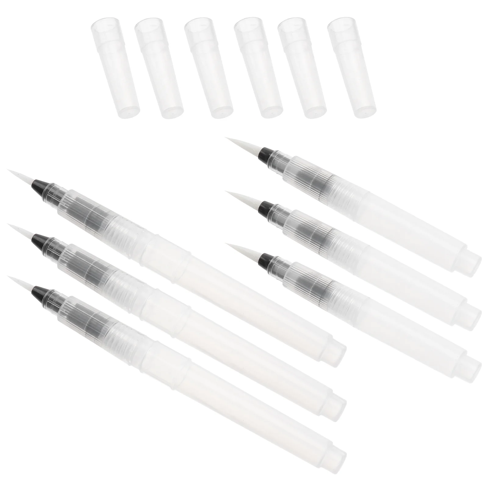 10 шт. чернильная ручка для перьевых ручек маркер кисть письма водная окраска