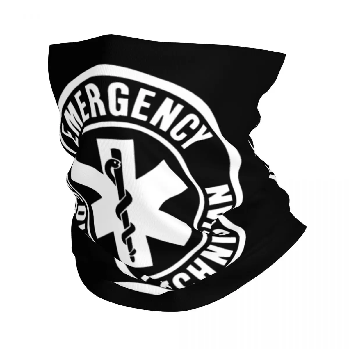 

Emt Star Of Life Emergency Technician Logo Winter Headband Neck Warmer Men Women Ski Running Tube Scarf Face Bandana Gaiter