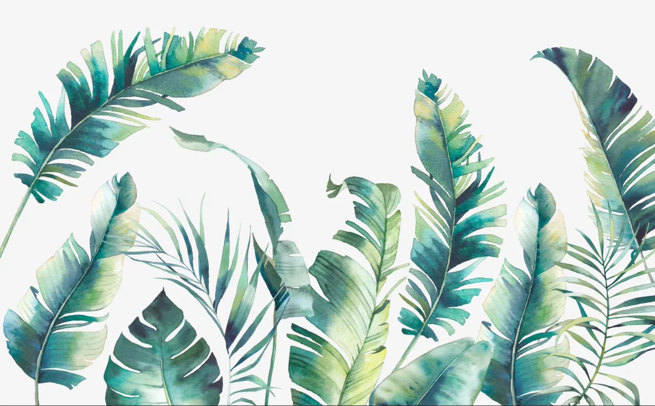 

Шелковые обои Beibehang, фотообои с листьями, для спальни и гостиной