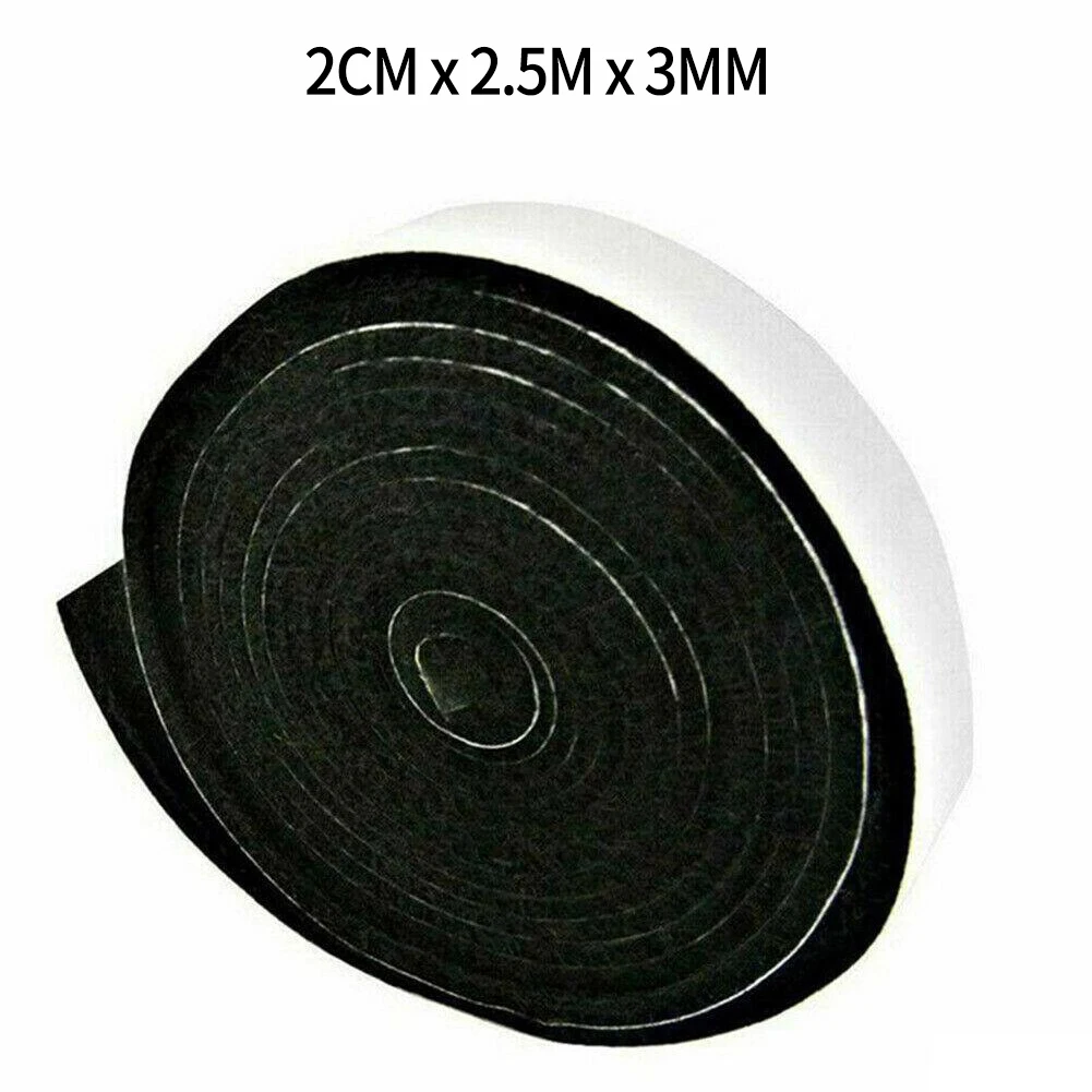 

High Temperature Barbecue Smoker Gasket Heat Resistant BBQ Door Lid Seal Tape Grill Adhesive Sealing Tape 2cmx2.5mx3mm