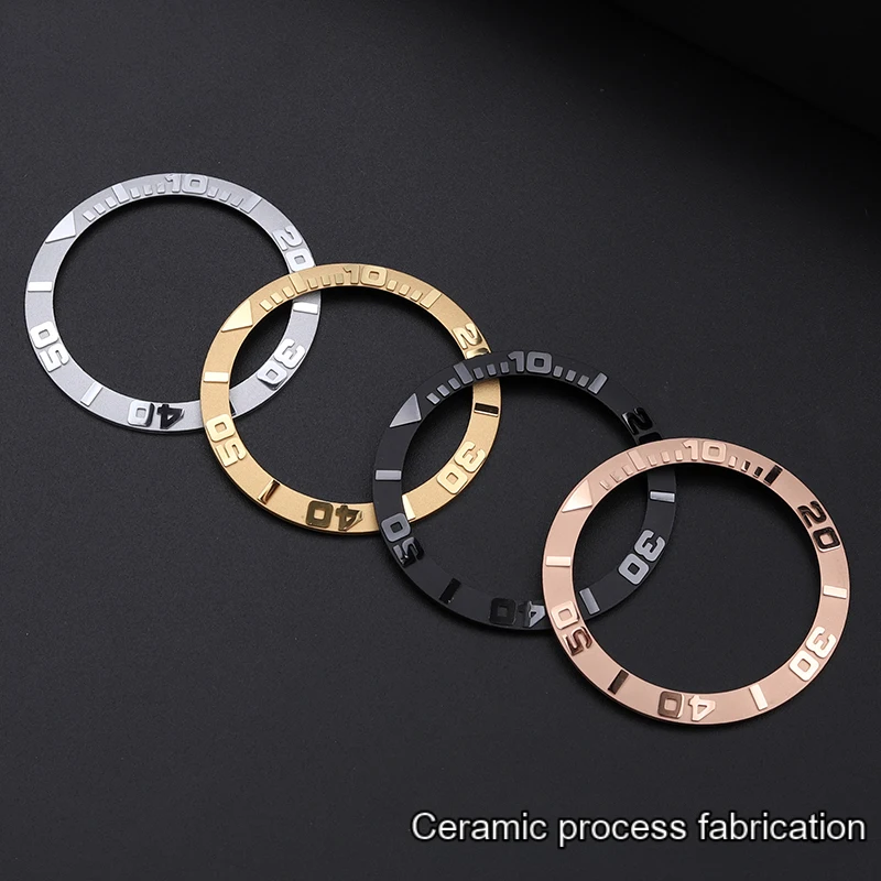 Керамическое кольцо-часы для яхты Rolex объемные часы со скошенным шрифтом цельные