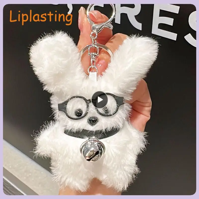 

Key Chain Cute High Quality Glasses Cute Dog Essential Plush Perfect Gift Cute Design Pendant Fashion Best Seller Multipurpose