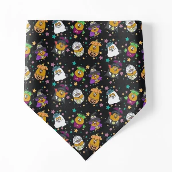 

Банданы для собак на Хэллоуин, куриные Nuggets, Рождественский костюм для щенка, платок, шарф, аксессуары для домашних животных, принт