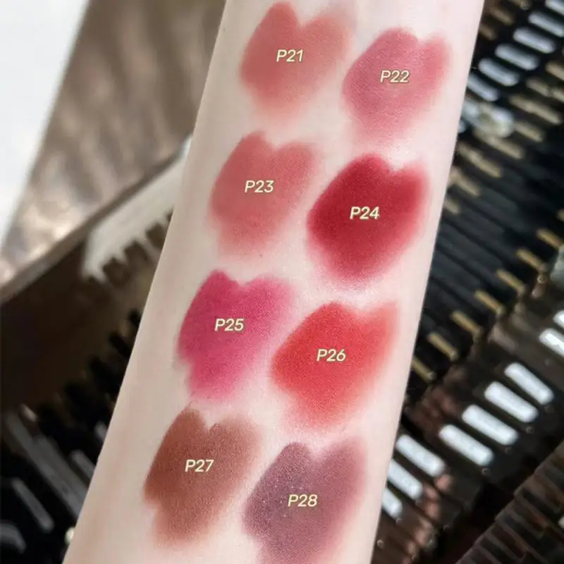 

Velvet Matte Lipstick Lip Gloss 8 Colors Waterproof Liquid Lipstick Moisturizing Cosmetics Lip Tint Mud Lip Glaze Lips Makeup