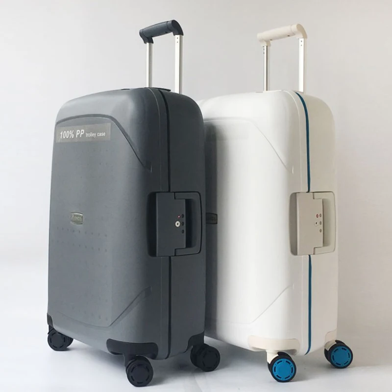Baggage Spinner Vintage Suitcase For Traveling