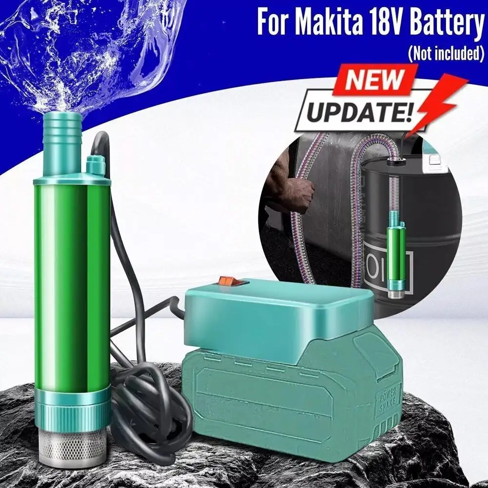 2 в 1 Масляный/Водяной насос для Makita 18 аккумулятор 38 мм беспроводной топливный