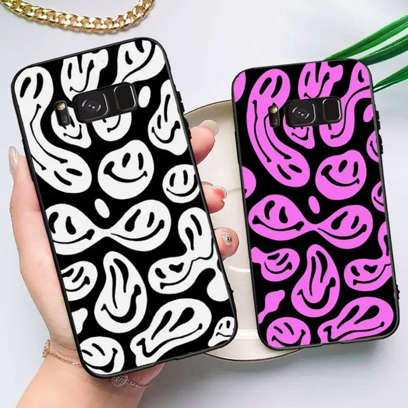 

Smiling Face Phone Case for Samsung Note 5 7 8 9 10 20 pro plus lite ultra A21 12 72
