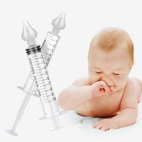 baby nose clean needle tube infant baby care nasal aspirator cleaner 10ml baby rhinitis nasal washer