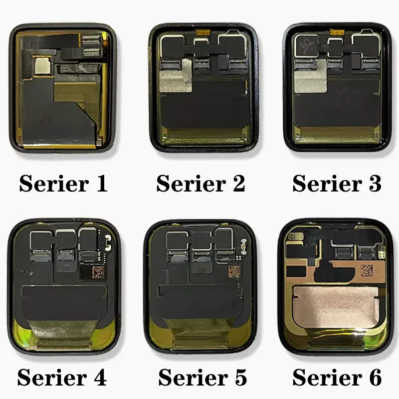 

Original For iWatch SE Display 38/42MM 40/44MM Watch Series 1 2 3 4 5 6 LCD Display Touch Screen Digitizer LCD