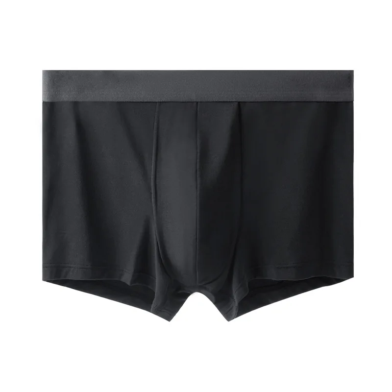 Modal Men's Boxers Soft Seamless Underpants Breathable Man Underwear Panties L-3XL Male