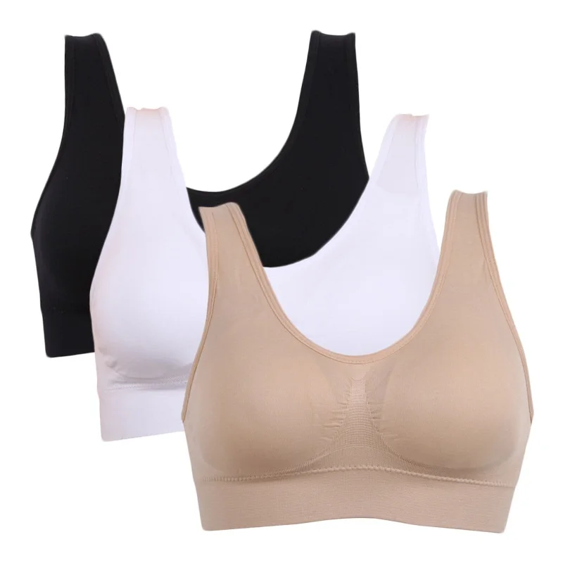 

Fashion Comfortable Women Padded Bra Seamless Breathable Push Up Bra Plus Size Brassiere Sexy Backless Bras