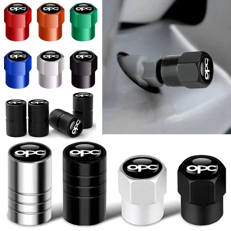 

Fashion Metal OPC Badges Car Wheel Tire Valve Caps Covers Auto Accessories For Opel Astra h j k Vectra c Insignia Corsa d Zafira