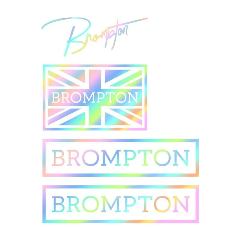 

Sticker Folding Bike Sticker DIY Waterproof Customized Small Sticker Bicycle Frame Decoration Sticker Waterproof 브롬톤