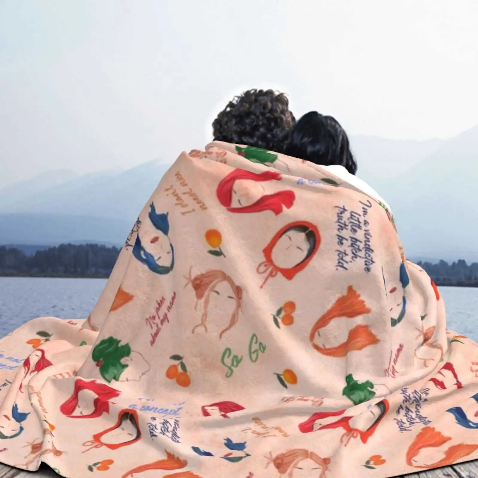 Цитаты Клементинского трендового стиля забавное модное мягкое одеяло вечное