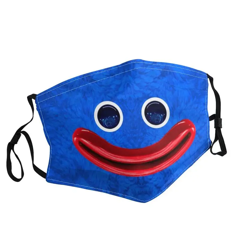 

Breathable Huggy Wuggy Smile Mask Poppy Playtime Anime Game Anti Haze Dust Protection Mask Respirator Muffle