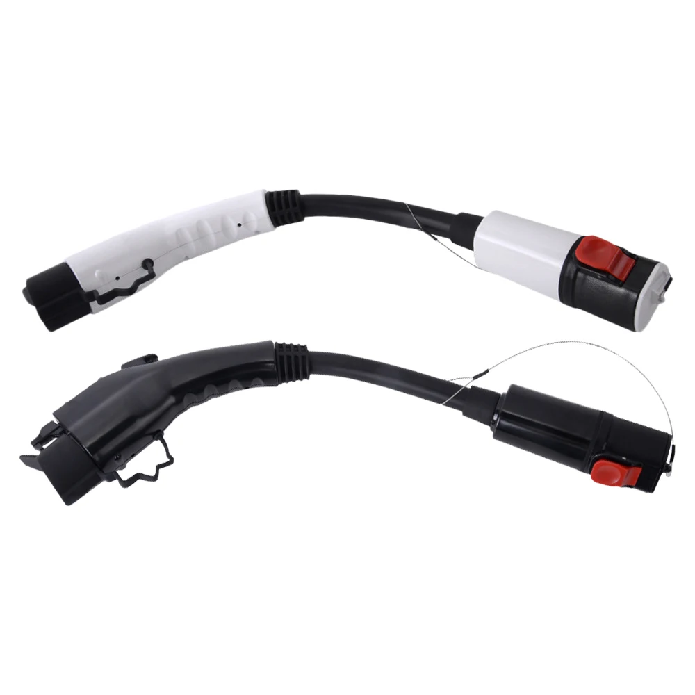 

1 шт., разъем для зарядки электромобиля, адаптер J1772 60 А 250 В для высокомощного зарядного устройства Tesla, стандарт США