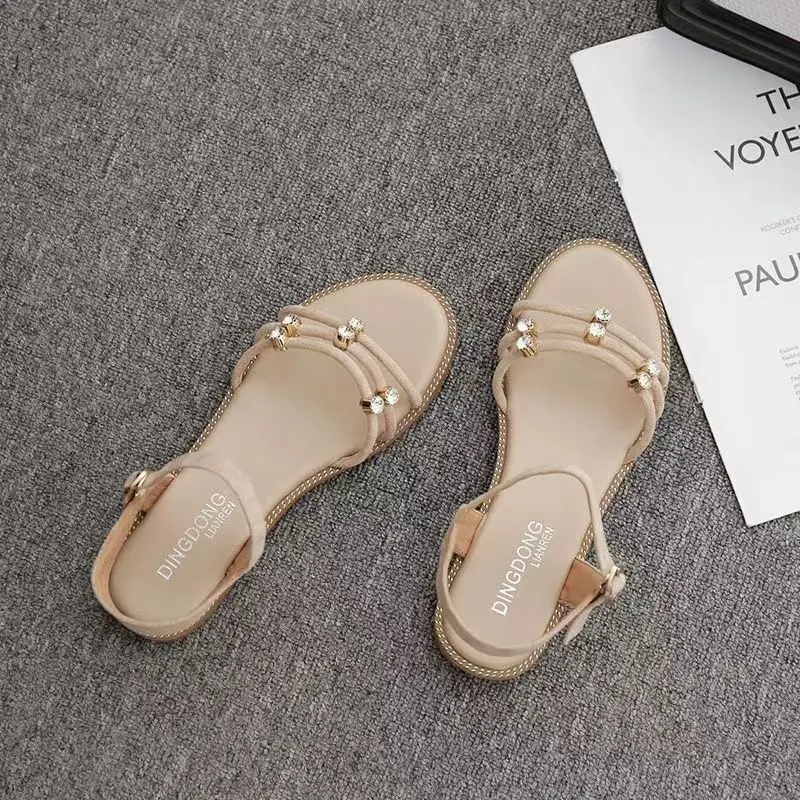 2023 New Sandals Summer Fairy Student Flats