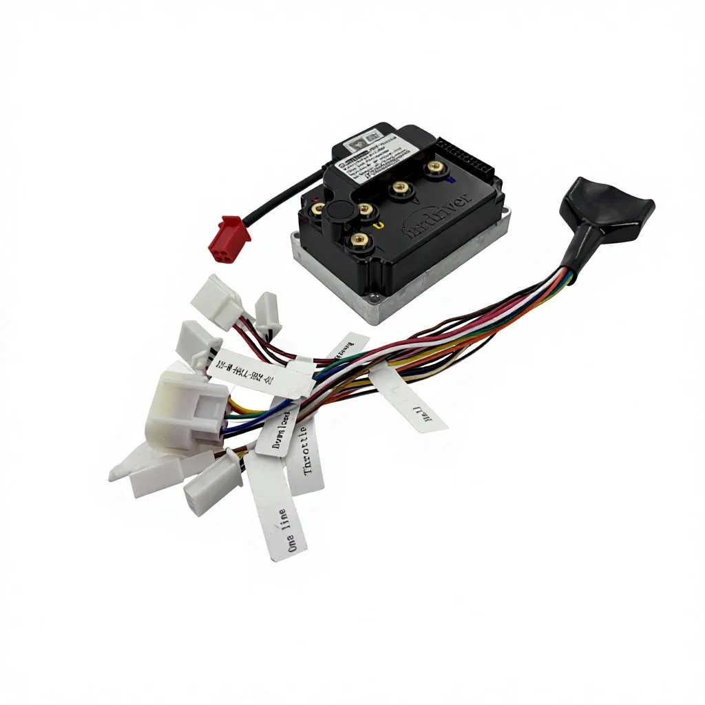 Фото Контроллер Fardriver Mini 72V 70A IP67 для электровелосипедов и скутеров, компактный контроллер для электровелосипедов с Bluetooth №4