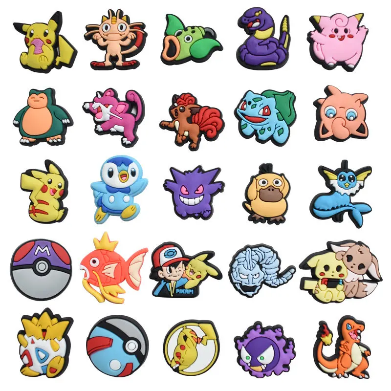 

Shoe Charms Anime Themes Croc Charms for child Perfect for Parties Birthdays and Various Holidays Gifts Refrigerator Magnets
