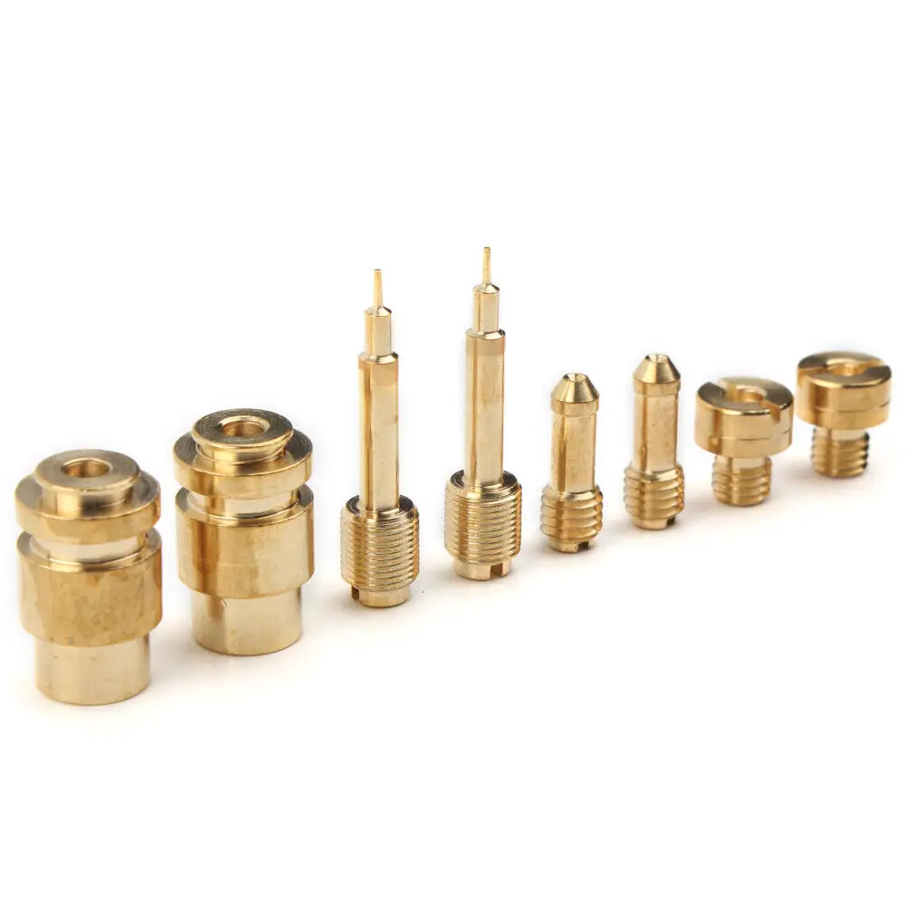 

Carburetor Repair Kits 1988-1997 2 Sets Aluminum Brass Durable Rubber For XV750 Virago 750 Replace Auto Accessories