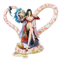 one piece 22cm handsome and sexy hancook and snake ornaments anime figures pvc model