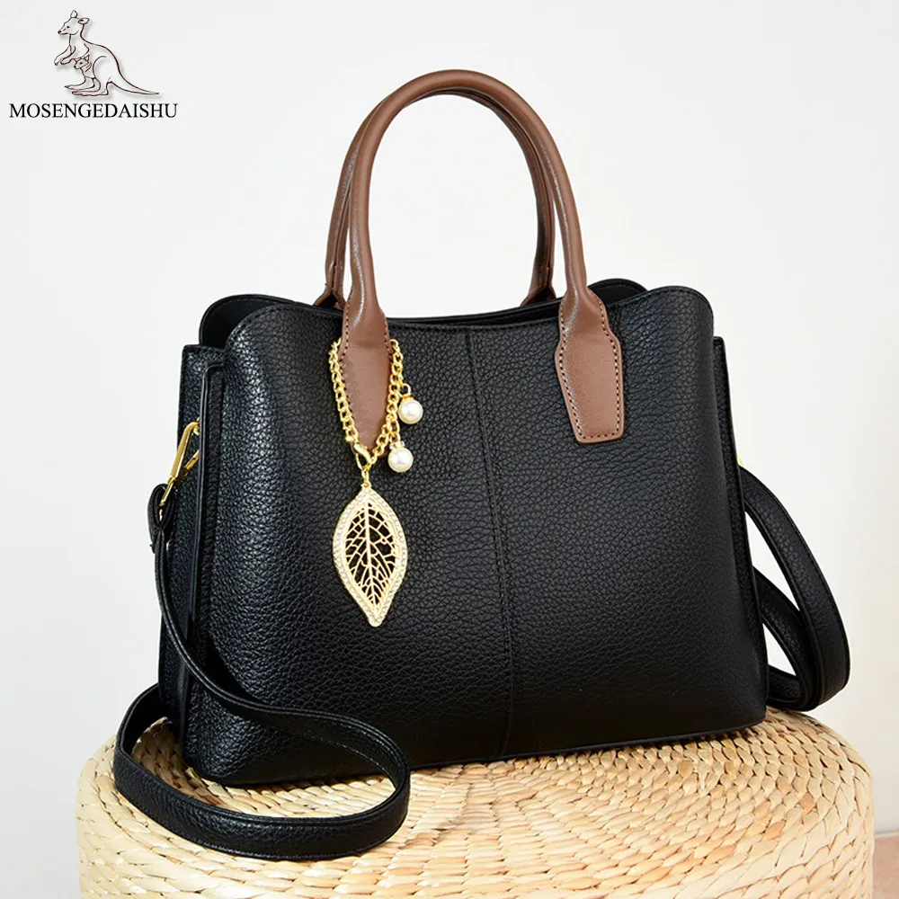 

Famous Designer Brand Tote Bags Women Leather Handbags 2023 Luxury Ladies Tassels Hand Bags Purse Fashion Shoulder Messenger Bag
