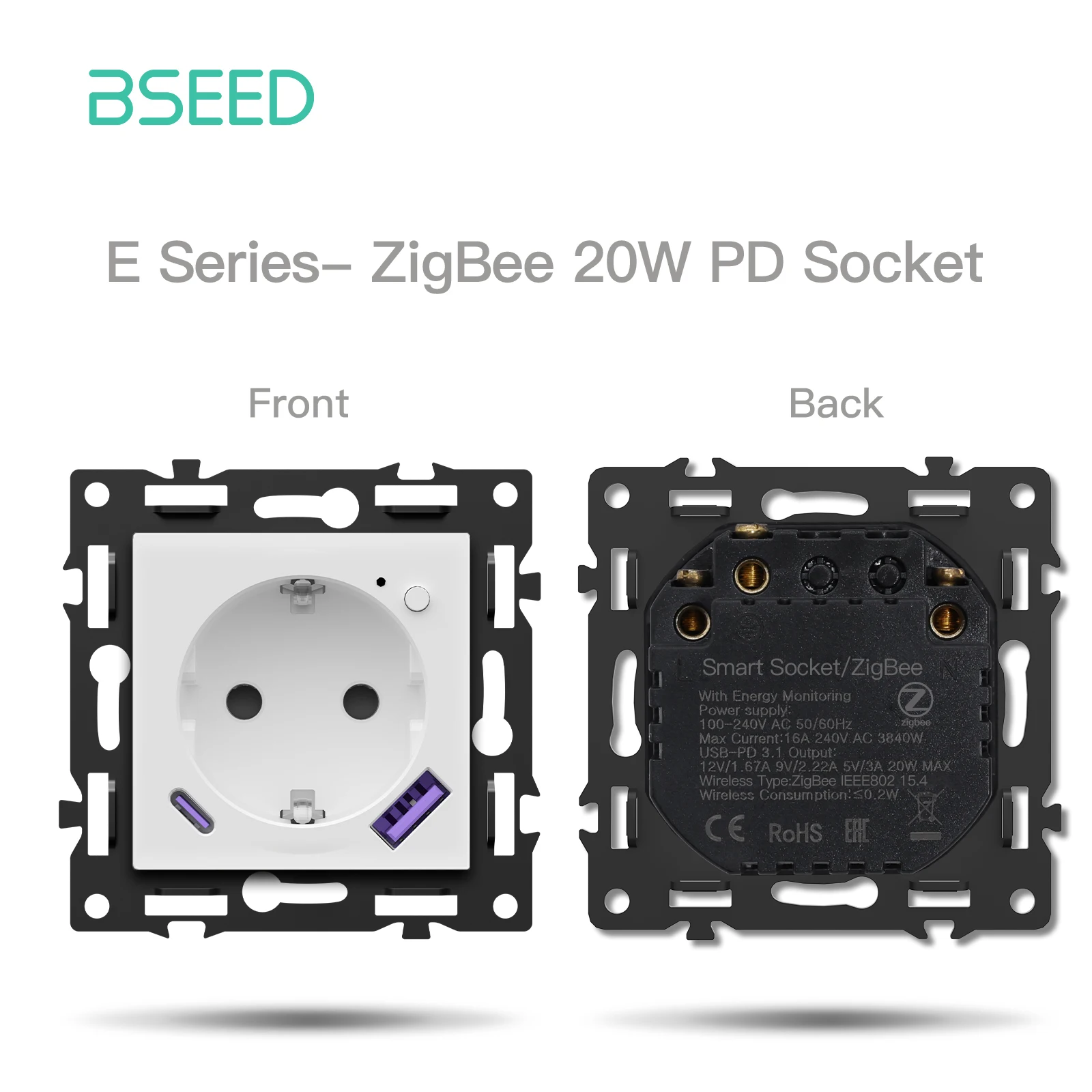 

BSEED Smart Zigbee Термостат для подогрева пола