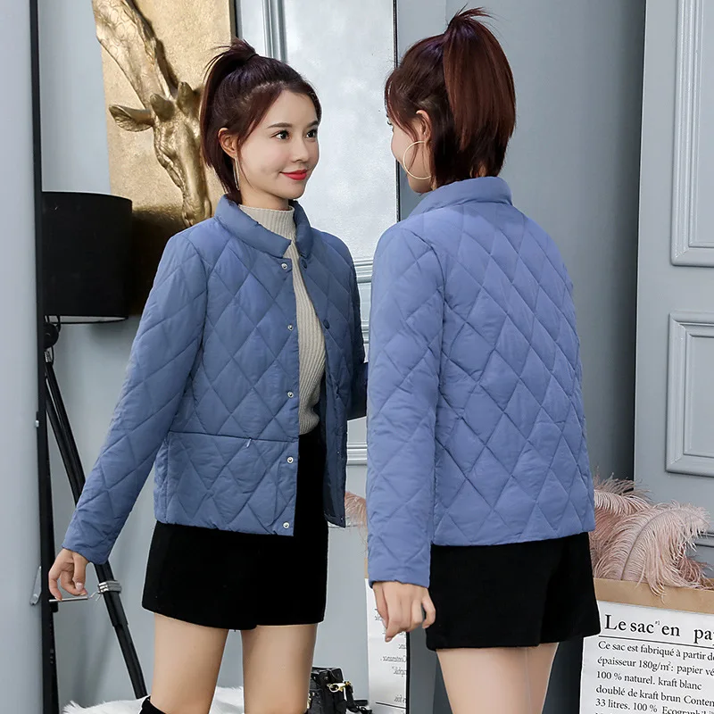 

Women Parkas Jackets Winter Lady Casual Short Coats M~3XL Basic Woman Jackets Long Sleeve Female Chaquetas Womens Outwear Coat