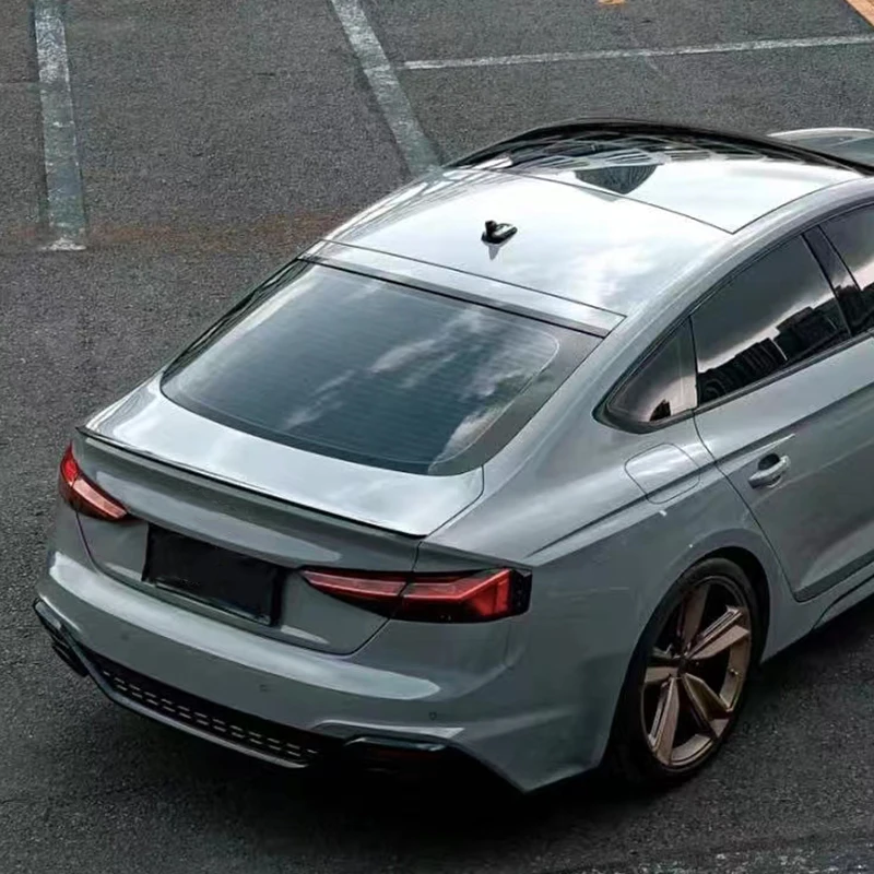 Спойлер для Audi A5 S5 RS5 2017 18 19 20 2021 только 4 дверей из АБС-пластика задний спойлер