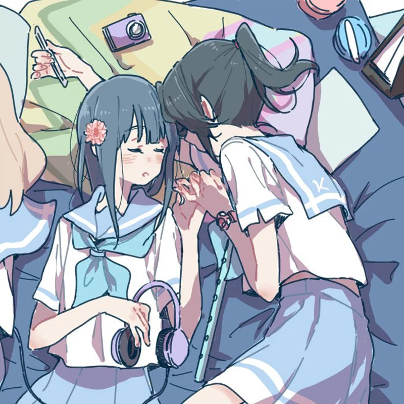 Аниме брелок Лиз и синяя птица Yoroizuka Mizore Kasaki Nozomi акриловый брелок ремешок фигурка подвесные аксессуары 6 см