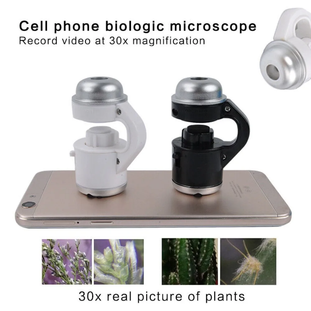 Увеличительное стекло для телефона с 30-кратным увеличением