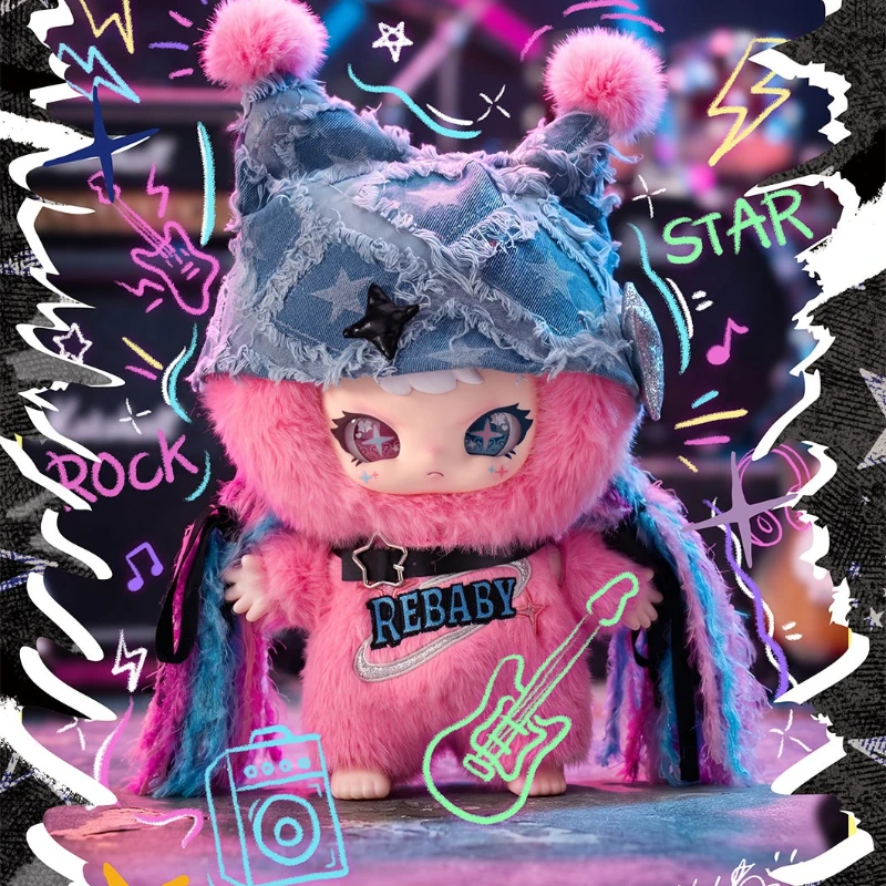 Фото Коллекционная виниловая плюшевая кукла-сюрприз Rebaby Teenage Era 400% Series Blind Box: милые аниме-фигурки для декора дома, загадочный подарок №2