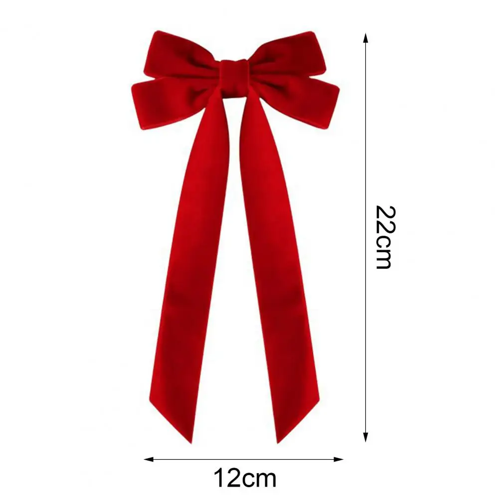 12 шт. бархатные банты многоразовые рождественские украшения ленты винтажные