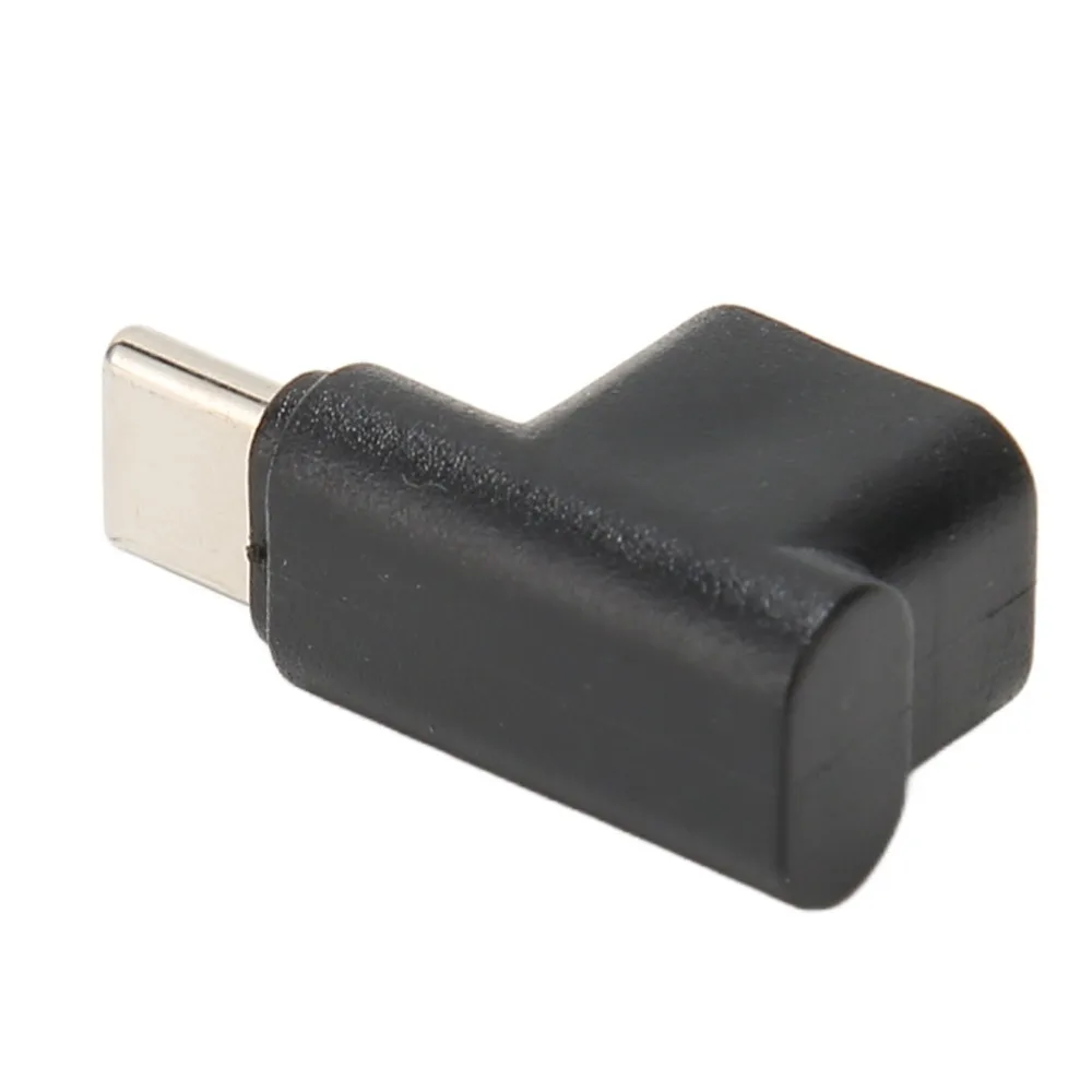 2 шт. USB-C адаптер 10 Гбитс, 4K@60 Гц, 100 Вт, угловой, USB 3.1 Type-C (штекер) на USB-C 3.1 USB-C 2.0, 90 градусов (art.: 3920d9e121bb7) - 3920d9e121bb7