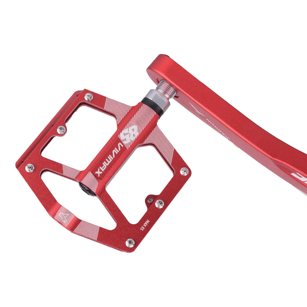 VIVIMAX 039 Bicycle Pedals Aluminum Alloy 4 Sealed Bearings Ultra Light Anti-Slip BMX/Folding/Road Bike Parts |