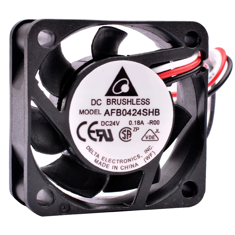 

AFB0424SHB 4 см 40 мм вентилятор 40x40x15 мм 24 В постоянного тока 0,18 а 3-линейный сигнал RD Функция подходит для охлаждения вентилятора инверторного принтера